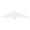 Ekena Millwork Kennewick Architectural Grade PVC Gable Bracket, 60"W x 12 1/2"H x 4"D x 6"F, 5/12 Pitch GBP060X13X0406KEN00 - alternate 4
